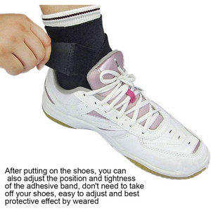 Adjustable Neoprene <b>Ankle</b> <b>Support</b> Wrap with Protection for Running & Active Use Lace-Up Closure - Product Image 5