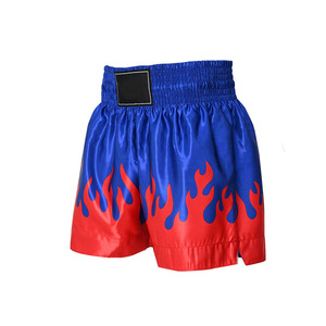 Shorts de boxe, vêtements d'entraînement MMA, polyester respirant, services OEM personnalisables, légers, extensibles, séchage rapide, vêtements d'entraînement - Product Image 3