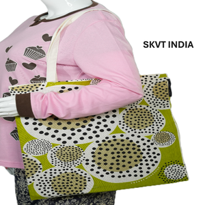 Customized Cotton <b>Canvas</b> Tote <b>Bag</b> with <b>Large</b> Capacity Eco-Friendly Reusable Grocery Tote <b>Bag</b> Top Handled Promotional Style - Product Image 1