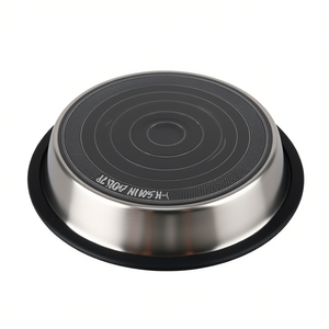 Ciotola per Animali Domestici in Acciaio Inox 1,7 L 21 Cm con Base in Gomma - Product Image 3