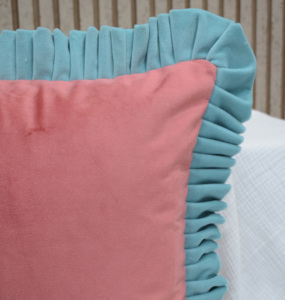 Pink Velvet Cushion Cover Wholesale Hot Selling <b>Throw</b> <b>Pillow</b> Case for Sofa Bed Home Decor Luxury Home Textiles Supplier - Product Image 2