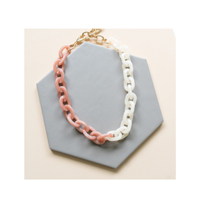 Trendy Resin <b>Beaded</b> <b>Necklace</b> for Women Bold Colorful Design Fashion Jewelry Perfect for Gifting and Everyday Styling - Product Image 3