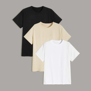 Camisetas de manga corta con cuello redondo de algodón 100%, ropa informal de ajuste Regular, camisetas de hombre de gran tamaño de alta calidad para hombre, exportador de niños, OEM - Product Image 5