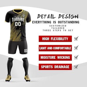 Uniforme y Pantalones Cortos de la Selección Nacional de Fútbol, Tela 100% Poliéster, Absorbe la Humedad, Nombre y Número del Jugador Personalizados, Venta al por Mayor - Product Image 4