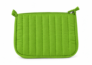 Purple Quilted Nylon <b>Crossbody</b> Messenger <b>Bag</b> Zipper Cosmetic Pouch Portable <b>Travel</b> Makeup Organizer - Product Image 6
