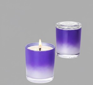 Bulk Quiet Luxury <b>Blue</b> Soft Scented Glass Jar <b>Candles</b> Premium Soy Wax Eco-Friendly Non Toxic Steady Burn Modern Home Decor - Product Image 3