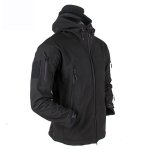 OEM Services <b>Men</b> Soft Shell Outdoor Sport <b>Jackets</b> <b>Canvas</b> Fabric with Stand Collar <b>for</b> Camping - Product Image 3