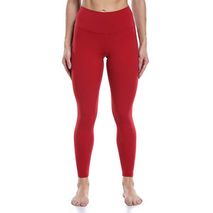 2026 New Arrival Yoga Legging For Women's High Elasticity Stretchable Waist Anti Bacterial Tummy Control <b>Knitted</b> Fabric <b>Tights</b> - Product Image 1