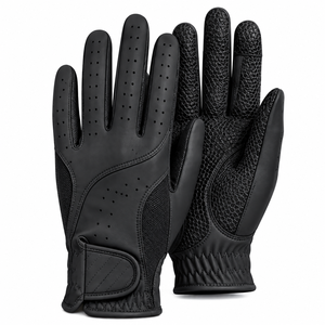 Guante de Golf de Alta Calidad para Mano Derecha, Cuero Genuino, Antideslizante, Cierre de Gancho y Bucle, Unisex, Deportes al Aire Libre - Product Image 3