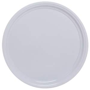 Tavolino da Caffè Rotondo in Metallo Oro e Bianco con Vano Portaoggetti Compatto in Materiale MDF - Product Image 5