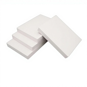 Panneaux en mousse WPC PVC de couleur blanche, fabriqués en usine, épaisseur 5 mm, densité 0,6 G/cm3, panneaux en plastique pour meubles - Product Image 1
