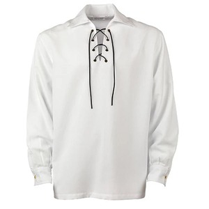 T-shirt Ghillie écossais pour homme, style Highland, chemise à lacets, mode celtique, streetwear décontracté, fournisseur OEM personnalisé en gros - Product Image 5