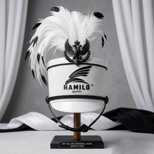 Chapeaux Shako Napoléonien Français en Tissu 100% Laine, Ajustables, pour l'Extérieur, avec Logo Imprimé, Vente en Gros - Product Image 4