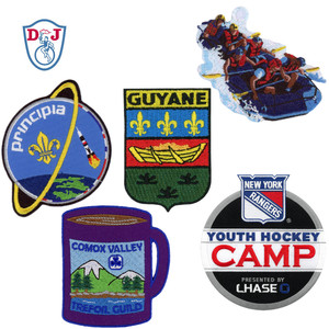 Popular Custom Patches <b>Embroidery</b> Uniform Patches Scout Badges Embroidered Emblem - Product Image 1