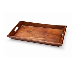 Private Branding Decorative Wooden Serving Tray With <b>Rustic</b> Style For <b>Coffee</b> <b>Table</b> And Dining Room Decoration - Product Image 1