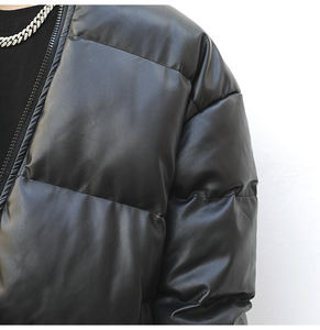 Veste d'hiver pour homme, coupe-vent à capuche et imperméable, parka épaisse et chaude, veste parka décontractée noire pour homme - Product Image 5