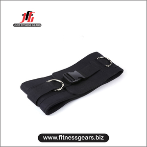 JUST FITNESS GEARS Custom Workout Gym Fitness Power Weight Lifting Cowhide Heavy Duty Dip Weighted Pull <b>Belt</b> <b>Chain</b> Breathable - Product Image 6