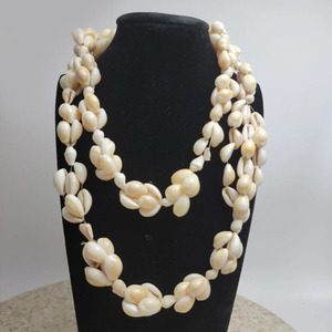 Top pick seashell crafts highest quality cowrie <b>shell</b> necklace bohemian beach style necklaces - Product Image 1