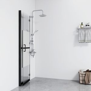 39.4 da bagno con cabina doccia pieghevole in vetro semilavita \ "x74.8 \" - Product Image 3