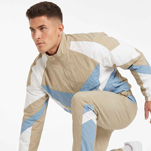 Custom Logo Oversized Blank Suit Jogger Sets Nylon Sets Windproof <b>Jacket</b> Nylon Tracksuit Windbreaker <b>Jackets</b> Tracksuit for <b>Men</b> - Product Image 5