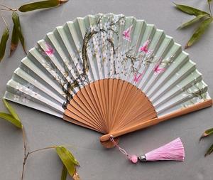 พัดไม้ไผ่พับได้ทำมือปรับแต่งได้ ซี่ไม้สั่งทำได้ ขายส่งงานฝีมือสำหรับงานอีเว้นท์ - Product Image 2