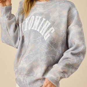 Custom Logo Wholesale Unisex Solid Letter Print Oversized Heavyweight 100% Cotton Fleece Summer Crew <b>Neck</b> Pullover Sweatshirt - Product Image 4