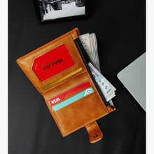 Cartera de Moda para Hombre, Elegante y Moderna, de Microfibra y Cuero Sintético, Impermeable, Delgada, con Tarjetero, para Uso Diario - Product Image 6