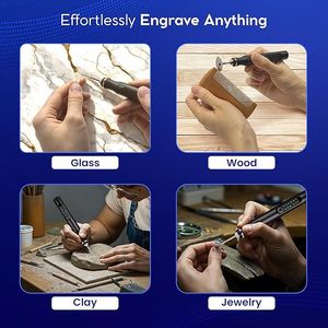 Penna per Incisione Manuale Wireless Ricaricabile ELK Customizer, Adatta ai Principianti per Tutti i Materiali con Oltre 50 Superfici, Incisore - Product Image 2