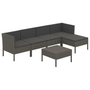Set Lounge da Giardino Grigio - Product Image 2