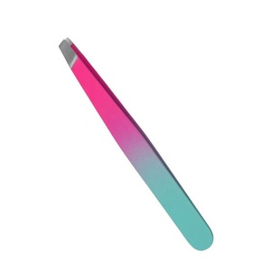 Belleza en precisión, venta al por mayor, pinzas personalizadas para cejas con colores recubiertos de polvo vibrante, pinzas para cejas de Gray Rocks - Product Image 1