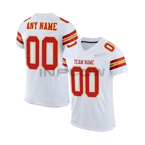 Camiseta de Fútbol Americano de Alta Calidad, con Nombre y Número Cosidos, Transpirable, Suave, Deportiva, de Malla, para Hombres, Mujeres y Niños - Product Image 2