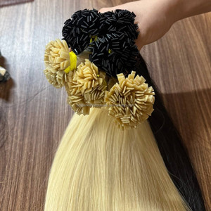 <b>Cheap</b> Human Hair <b>Extensions</b> Virgin Vietnamese Raw Hair Flat Tape Bone Straight <b>Extensions</b> All Colors Customized Texture - Product Image 1