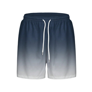 <b>Mens</b> <b>Woven</b> Mid Waist Gradient Swim <b>Shorts</b> Quick Dry Eco-Friendly Elastic Drawstring Casual Summer Sports Running Training <b>Shorts</b> - Product Image 3