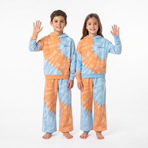 Conjunto Deportivo Personalizado para Niños, Sudadera con Capucha Sublimada, Pantalones Deportivos, Ropa Deportiva para Niños y Niñas, Conjunto de Entrenamiento, Ropa al por Mayor - Product Image 5