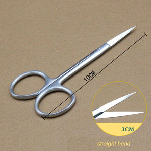 Tijeras quirúrgicas de acero inoxidable para doble párpado, instrumentos quirúrgicos para apertura de ojos, tijeras pequeñas oftálmicas para extracción de implantes. - Product Image 4