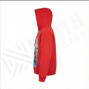 Printing OEM 100% Cotton French <b>Terry</b> Hoody Y2K Custom Oversized Streetwear Heavyweight Men Hoodies Apparel Wholesale <b>Bulk</b> - Product Image 3
