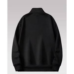 <b>Men</b> Casual Quarter Zip <b>Pullover</b> Heavy Cotton Sweatshirt USA Clothing Manufacturer Custom Apparel - Product Image 5