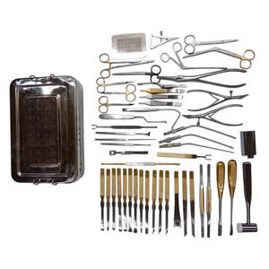 Kit d'instruments de rhinoplastie médicale manuel en acier inoxydable de haute qualité, ensemble chirurgical pour procédures courantes, entretien par Dentavex - Product Image 3