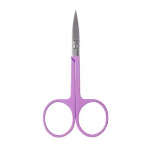 Ciseaux à ongles en acier inoxydable avec lame en acier inoxydable et manche rouge, longueur 68 mm, coupe-cuticules, outil de beauté pour adultes - Product Image 1