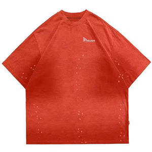 T-shirts décontractés pour hommes à manches longues double couche, coupe oversize, en polyester/coton délavé à l'acide, fabriqués au Pakistan, service OEM, protection solaire - Product Image 4