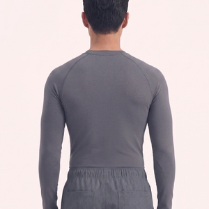 Sous-vêtement médical à manches longues pour homme, T-shirt de travail pour infirmier, Blouse de travail pour infirmier - Product Image 2
