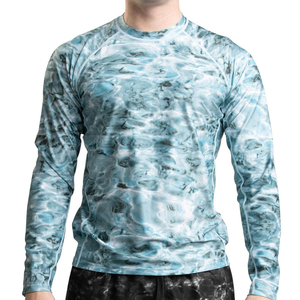 Camiseta de Compresión de Manga Larga para Hombre con Estampado de Sublimación Personalizado de Nuevo Diseño, Camiseta Deportiva con Logotipo Personalizado - Product Image 1