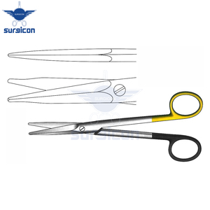 Ciseaux Fanous 16,5 cm / 6-1/2 pouces droits à lame dentelée Super Cut TC pour chirurgie - Product Image 4