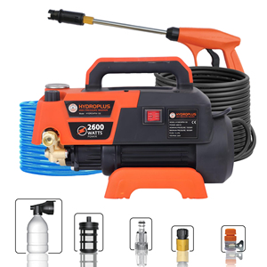 Hydroplus International HYDROPLUS-130 2600W High Pressure Washer 180Bar 10Lmin Portable Outdoor Solar <b>Cleaning</b> <b>Machine</b> Car Bike - Product Image 1