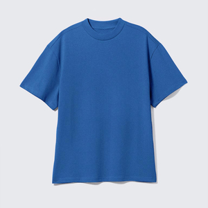 เสื้อยืดคอกลมแขนสั้นทรงโอเวอร์ไซส์ผ้าฝ้ายสำหรับผู้ชาย เสื้อยืดเปล่าสำหรับสกรีนโลโก้ เสื้อยืดขายส่ง - Product Image 6