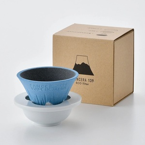 Filtre à café en céramique japonais Zéro déchet Filtre à café en céramique Fuji réutilisable et durable - Product Image 2