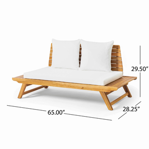 Meubles de jardin d'extérieur de luxe, haute qualité, modernes, fabriqués en usine, imperméables, avec structure en teck pour l'ameublement de la maison - Product Image 5