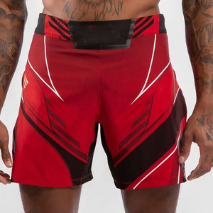 Nouveau style 2026 – Short de combat et de sport pour homme, séchage rapide, anti-plis, motif uni, pour MMA et activités extérieures – En promotion - Product Image 1