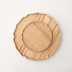 Wholesale Price Contemporary Wooden Carry Tray With Side Handles Large Serving Board Kitchen Dining Organizer Display - Product Image 5