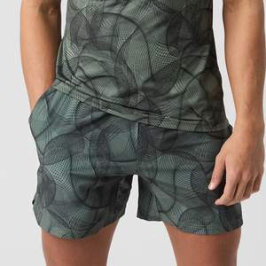 Nouvelle conception, impression numérique, sublimation intégrale, ensemble t-shirt et short en polyester, vêtements décontractés d'été, t-shirt et short ringer - Product Image 4